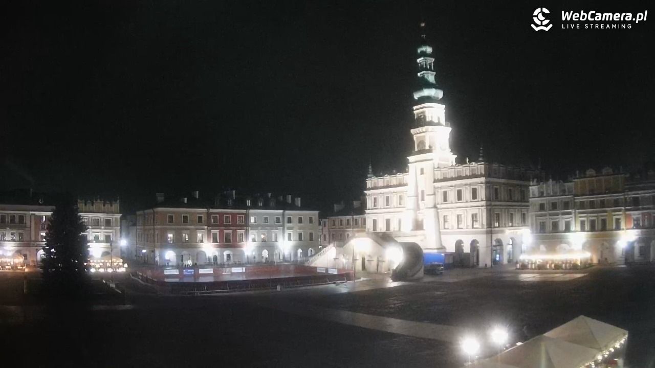 ZAMOŚĆ - widok na Rynek Wielki - 03 grudzień 2024, 17:41