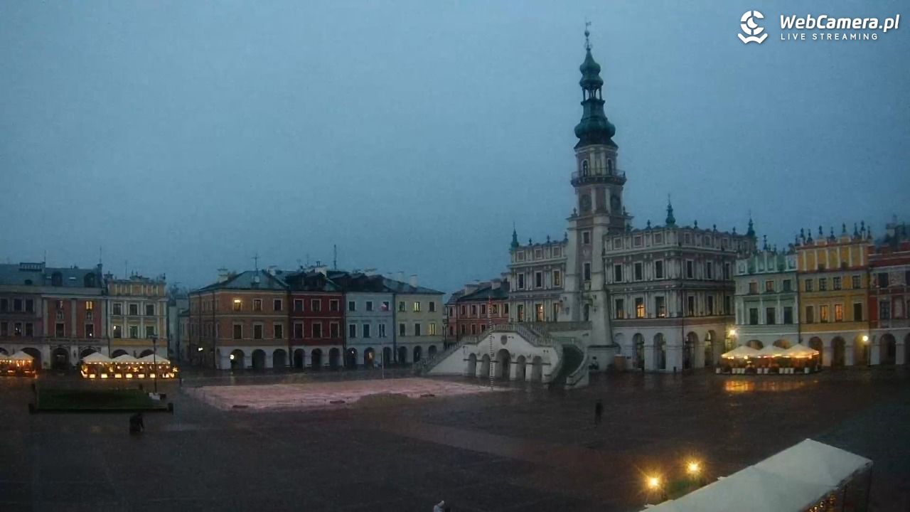 ZAMOŚĆ - widok na Rynek Wielki - 19 listopad 2024, 15:42