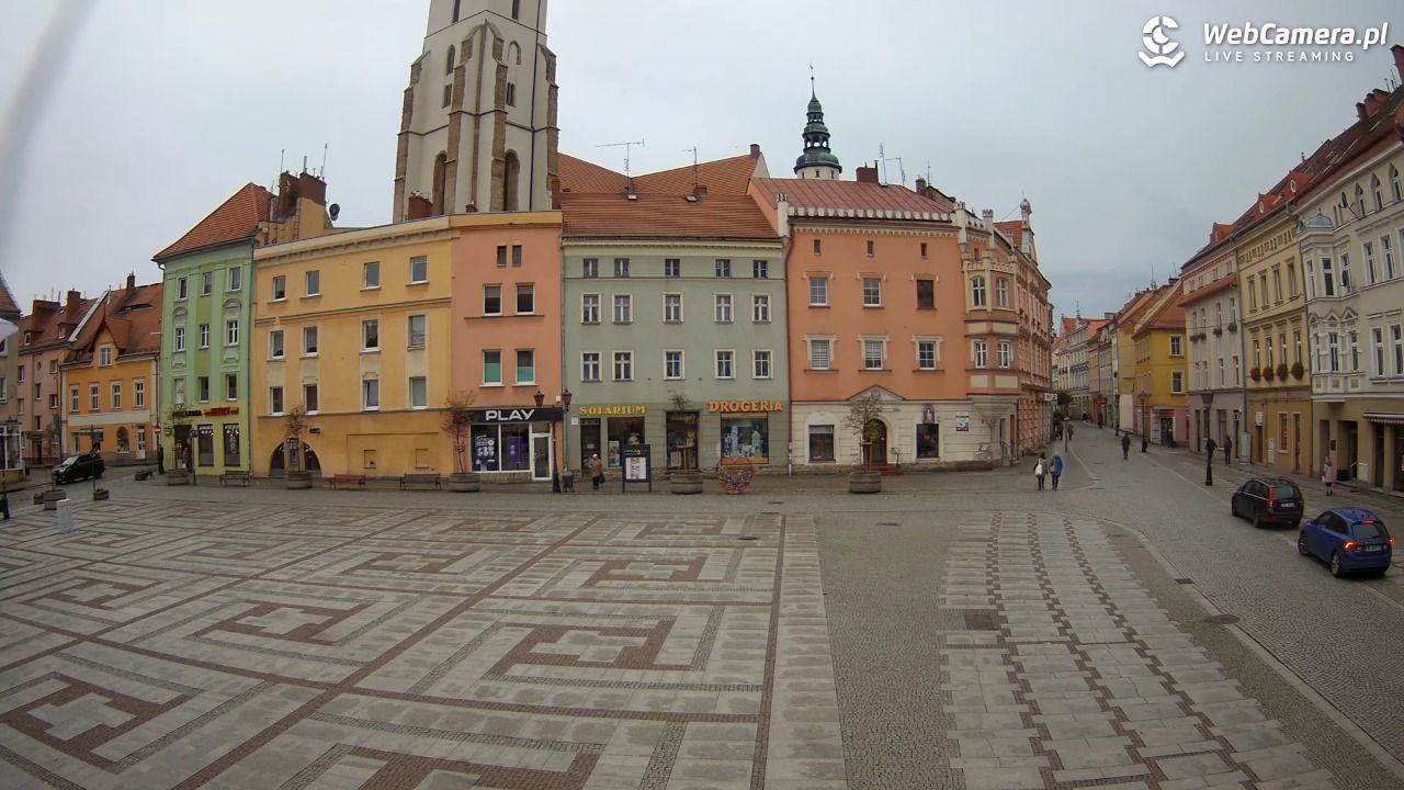 Złotoryja - widok na Rynek - 19 listopad 2024, 14:16